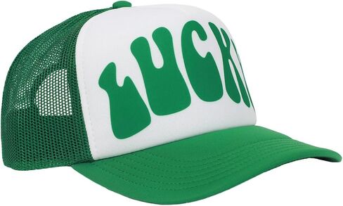 Bioworld St. Patrick’s Day Lucky White & Green Foam Trucker Hat in Saudi Arabia