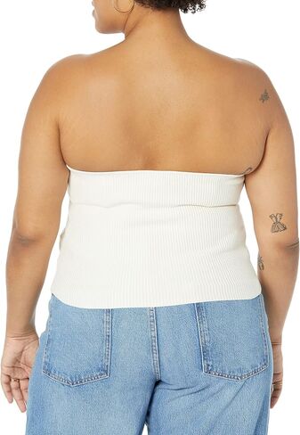 The Drop Women's Collette Strapless Cropped Sweater in Saudi Arabia