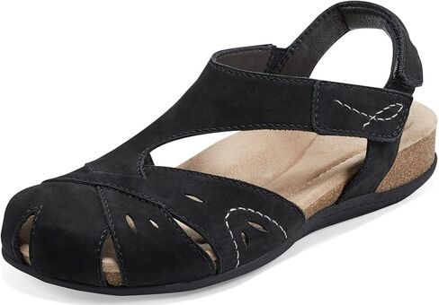 Earth Origins Women’s Birdine Sandal, Black II, 7 W US in Kuwait