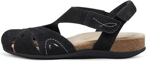 Earth Origins Women’s Birdine Sandal, Black II, 7 W US in Kuwait