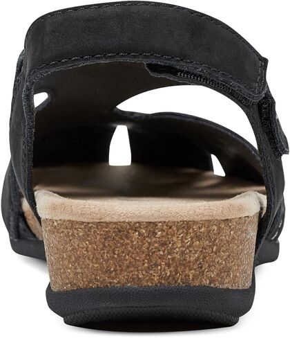 Earth Origins Women’s Birdine Sandal, Black II, 7 W US in Kuwait