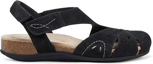 Earth Origins Women’s Birdine Sandal, Black II, 7 W US in Kuwait