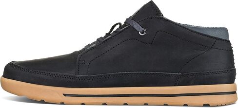 Forsake Phil Chukka - Men's Casual Leather Mid-Top (9.5 D(M), Black) in Kuwait