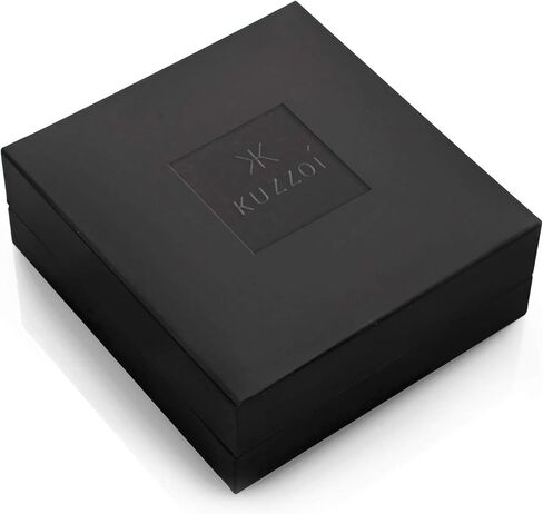 سوار كوزوي للرجال من الجلد المضفر باللون الأسود البسيط مع مشبك جراد البحر مصنوع من الفضة الإسترليني عيار 925، الطول 7,48 بوصة - 8,27 بوصة، العرض 0,51 بوصة، 0.63 أونصة in Kuwait