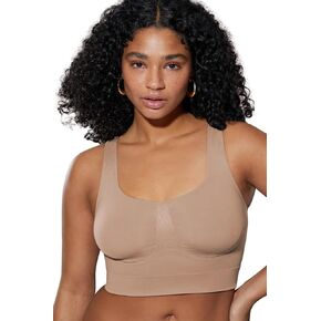 Women's Nearly Naked Shaping Midi Bra, Medium Compression, Back Smoothing
