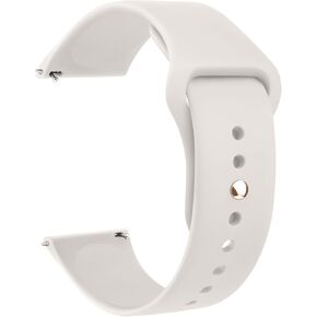 حزام ساعة Vancle من السيليكون سريع الإصدار 20 مم 22 مم، حزام ساعة بديل رياضي ناعم ومسامي لساعة سامسونج جالاكسي 40 مم 44 مم in Kuwait