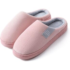 Milaloko Women's Cotton Slippers, Autumn and Winter Slippers, House Slippers