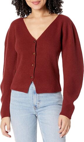 Vince Women's Ribbed Open Neck Cardigan in Saudi Arabia