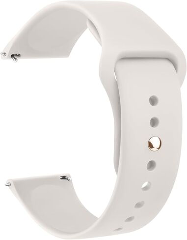 حزام ساعة Vancle من السيليكون سريع الإصدار 20 مم 22 مم، حزام ساعة بديل رياضي ناعم ومسامي لساعة سامسونج جالاكسي 40 مم 44 مم in Kuwait