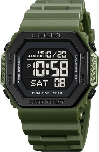 PASOY Fashion Watches for Men and Women Unisex Summer Digital Backlight Casual Waterproof Outdoor Sports Swim Colorful Rubber Watch Reloj in Saudi Arabia