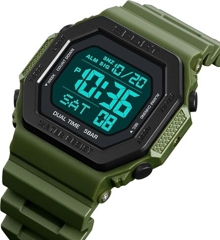 PASOY Fashion Watches for Men and Women Unisex Summer Digital Backlight Casual Waterproof Outdoor Sports Swim Colorful Rubber Watch Reloj in Saudi Arabia