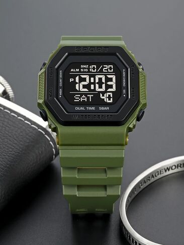 PASOY Fashion Watches for Men and Women Unisex Summer Digital Backlight Casual Waterproof Outdoor Sports Swim Colorful Rubber Watch Reloj in Saudi Arabia