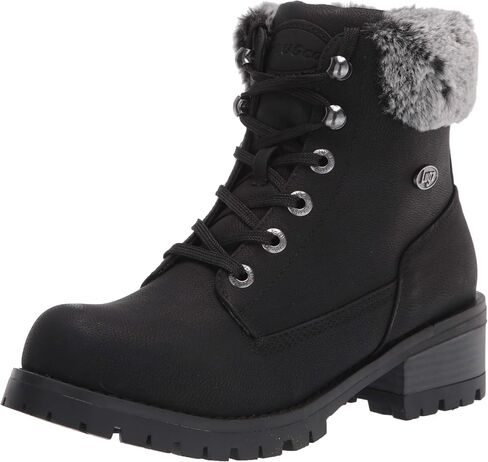 Lugz Women's Flirt Hi Fur Classic 6-inch Chukka Fashion Boot Combat in Saudi Arabia