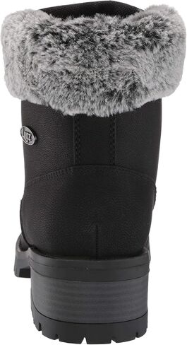 Lugz Women's Flirt Hi Fur Classic 6-inch Chukka Fashion Boot Combat in Saudi Arabia