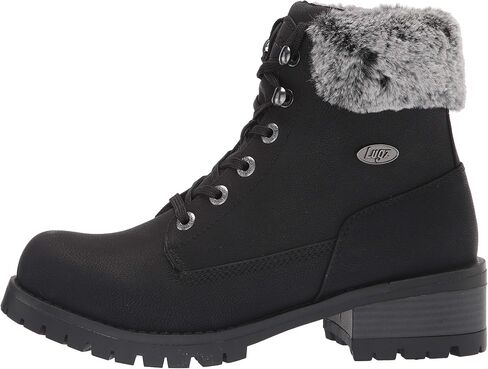 Lugz Women's Flirt Hi Fur Classic 6-inch Chukka Fashion Boot Combat in Saudi Arabia