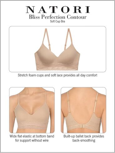 Natori Women's Bliss Perfection Contour Soft Cup Bra in Saudi Arabia