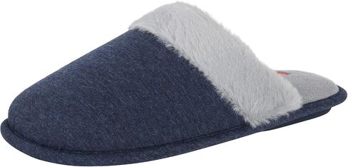 Hanes womens Comfort Cotton on Scuff With Memory Foam and Anti-skid Sole Slipper in Saudi Arabia