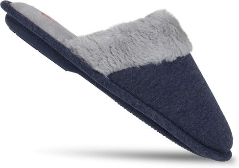 Hanes womens Comfort Cotton on Scuff With Memory Foam and Anti-skid Sole Slipper in Saudi Arabia