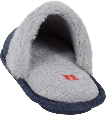 Hanes womens Comfort Cotton on Scuff With Memory Foam and Anti-skid Sole Slipper in Saudi Arabia