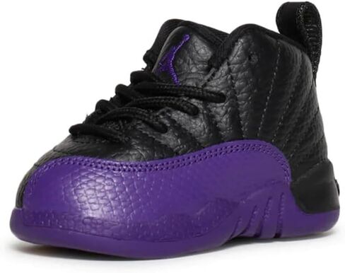Jordan Toddler's 12 Retro Black/Field Purple (850000 057) in Saudi Arabia