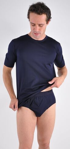 Bresciani Supremo Reale 2x2 Egyptian Cotton Italian-Made Open Fly Brief in Saudi Arabia