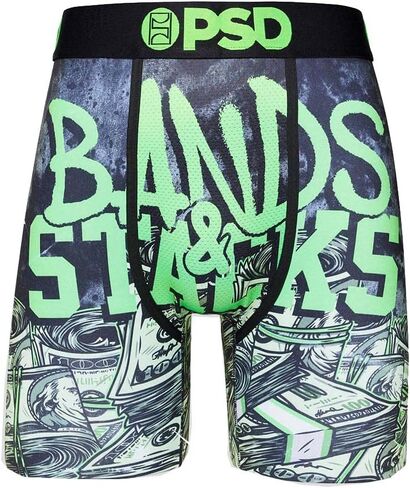 PSD Men's Bands & Stacks Boxer Briefs, Multi, M in Saudi Arabia