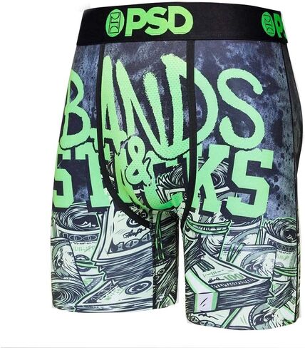 PSD Men's Bands & Stacks Boxer Briefs, Multi, M in Saudi Arabia