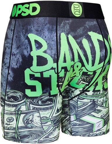 PSD Men's Bands & Stacks Boxer Briefs, Multi, M in Saudi Arabia