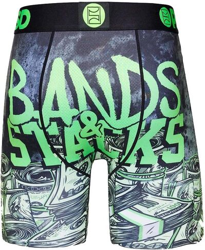 PSD Men's Bands & Stacks Boxer Briefs, Multi, M in Saudi Arabia