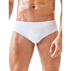 Verdusa Men's Swim Brief Swimsuit Bikini Briefs Beach Shorts Bating Suit