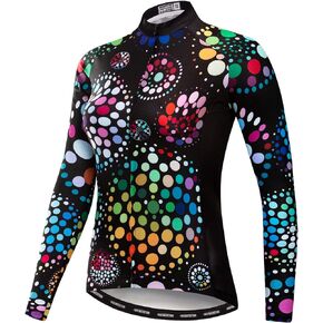 Cycling Jersey for Women Long Sleeve Clothing Bicycle Jacket