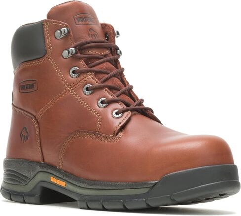 Wolverine® Men's Harrison Steel Toe EH Boots Brown in Saudi Arabia