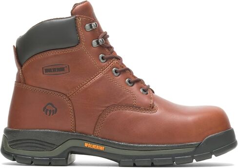 Wolverine® Men's Harrison Steel Toe EH Boots Brown in Saudi Arabia