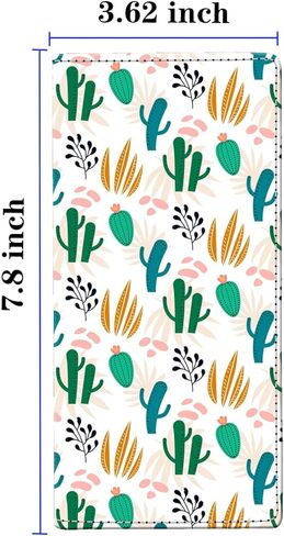 AIRMORS محفظة نسائية جلدية حامل بطاقة الائتمان مع RFID حجب سعة كبيرة محافظ بسحاب نحيف للرجال محفظة صغيرة للعملات المعدنية محفظة طويلة (A-Bee) in Kuwait