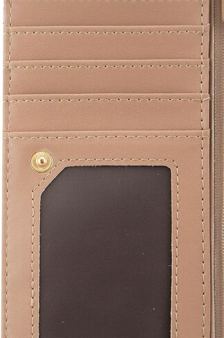 AIRMORS محفظة نسائية جلدية حامل بطاقة الائتمان مع RFID حجب سعة كبيرة محافظ بسحاب نحيف للرجال محفظة صغيرة للعملات المعدنية محفظة طويلة (A-Bee) in Kuwait