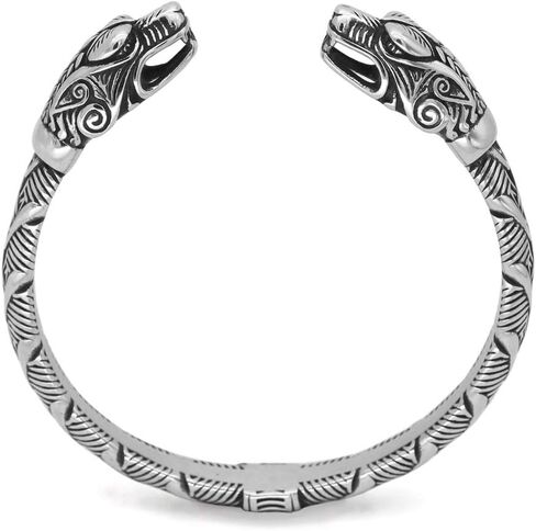 سوار اسكندنافي نورد فايكنغ الاسكندنافي للرجال من غوشوانغ، سوار معصم مع حقيبة هدايا فالكنوت، ستانلس ستيل, ستانلس ستيل, ان ايه in Kuwait