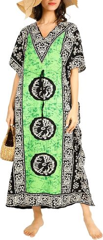سترة قفطان للسيدات من Tengru كيمونو ماكسي للنساء Dashiki قفطان أفريقي مقاس كبير كيمونو للفتيات في أي مناسبة in Kuwait
