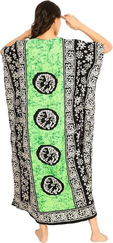 سترة قفطان للسيدات من Tengru كيمونو ماكسي للنساء Dashiki قفطان أفريقي مقاس كبير كيمونو للفتيات في أي مناسبة in Kuwait