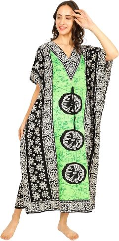 سترة قفطان للسيدات من Tengru كيمونو ماكسي للنساء Dashiki قفطان أفريقي مقاس كبير كيمونو للفتيات في أي مناسبة in Kuwait