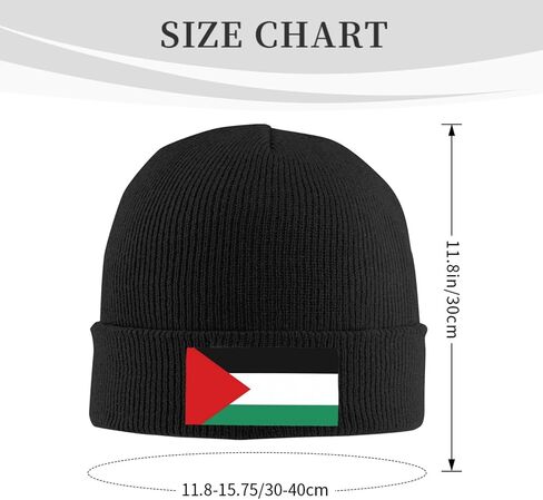 ASYG Cute Flag Hats Men Women Slouchy Beanie Hat Winter Knit Caps Soft Ski Hats Unisex in Saudi Arabia