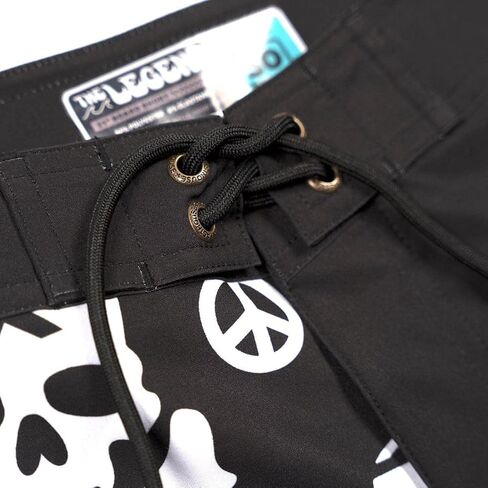 FASTHOUSE Legend 21" Flash 3 Pocket Boardshort, Black in Saudi Arabia