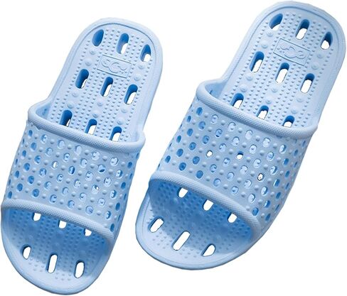 شباشب استحمام سريعة الجفاف من MUQGAOP للرجال والنساء مع فتحات تصريف، شباشب حمام غير قابلة للانزلاق في صالة الألعاب الرياضية وحمام السباحة وغرفة النوم in Kuwait