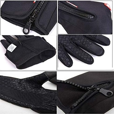 قفازات دافئة للشتاء شاشة تعمل باللمس لركوب الدراجات ، قفازات ثيرمال الرائعة الممتازة المقاومة للرياح ، الرياضة في الهواء الطلق in Kuwait