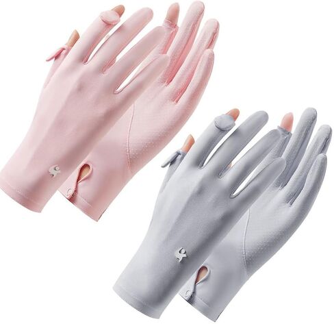 FGSS Summer Sunblock Gloves UV Protection Non-Slip Touchscreen Driving Gloves for Women Cyling Riding Outdoor in Saudi Arabia