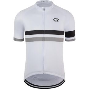 Coconut Ropamo CR Mens Cycling Jersey Short Sleeve Road Bike Shirt with 3+1 Zipper Pockets Breathable Quick Dry