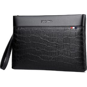 FSD.WG Mens Clutch Bag Man Purse Handbag 12 inches Large Hand Bag Big Clutch Wallet in Kuwait