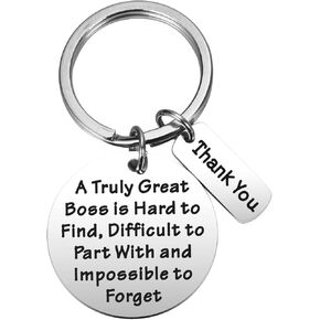 Boss Retirement Gift A Truly Great Boss is Hard to Find Keychain for Bosses Day Leaving Moving Appreciation in Kuwait
