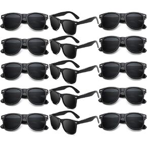 Fsmiling 15 Pack 80s Party Sunglasses Bulk Mirrored Sunglasses Party Favors Glasses Retro Sunglasses Set in Kuwait