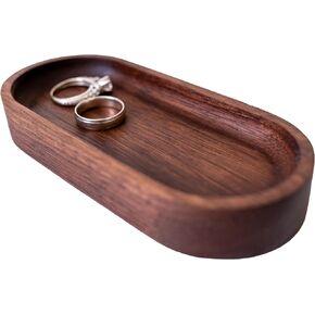 علبة مجوهرات بتصميم صندوق خشبي من خشب الجوز in Kuwait