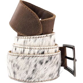 Western Leather Works, Cowboy Men's Belt Handmade from Full Grain Leather in Kuwait